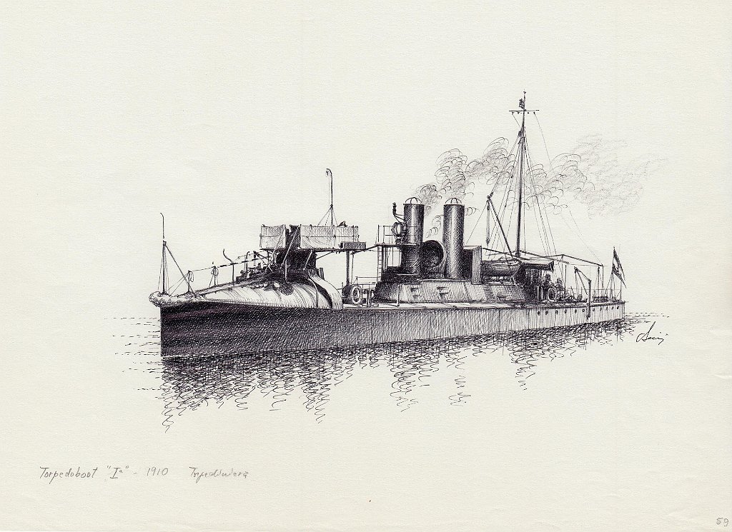 61-Torpedoboot 'I' - 1910 - Torpediniera